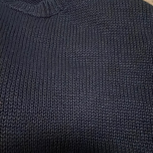 J Crew Navy Blue Knit Womens Sweater - Picture 7 of 7